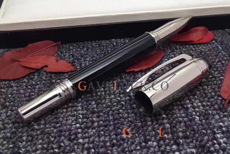 Copy Mont Blanc Pens Starwalker Silver Cap Rollerball Gift Pen